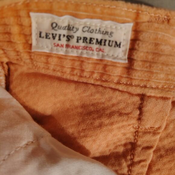 Levi’s Math Club Flare Jeans – Tangerine – Size 26x29 – Rare - Picture 6 of 10